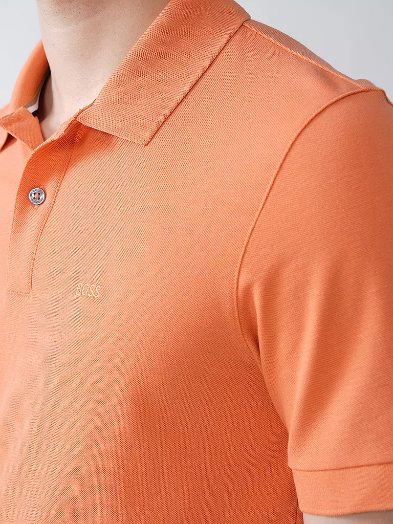 BOSS | Polo coupe droite PALLAS | orange