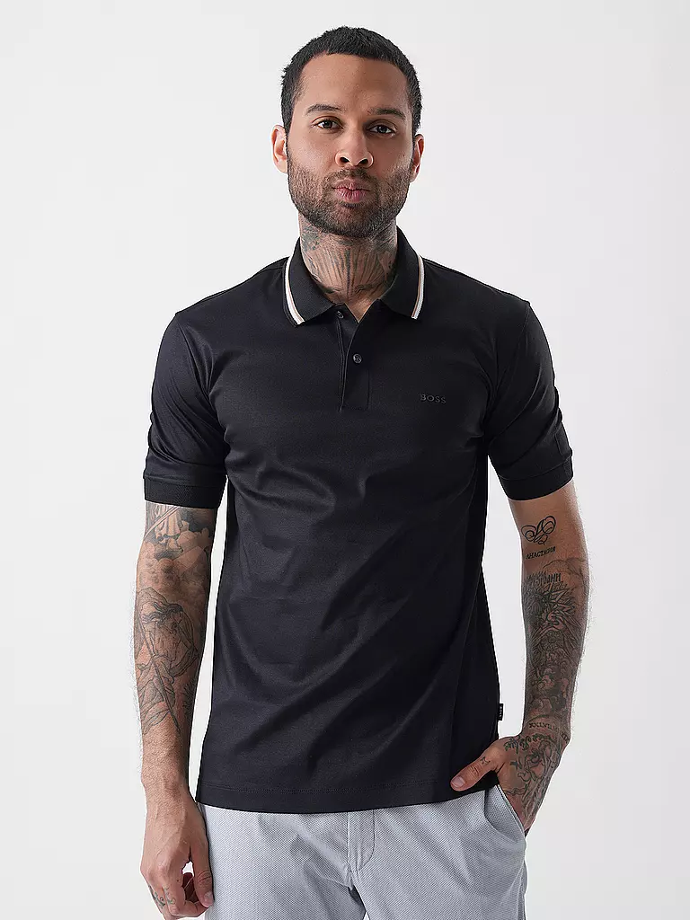 BOSS | Polo PENROSE | schwarz