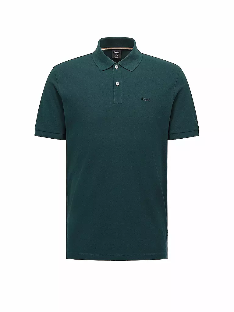 BOSS | Polo Regular Fit PALLAS | dunkelgrün