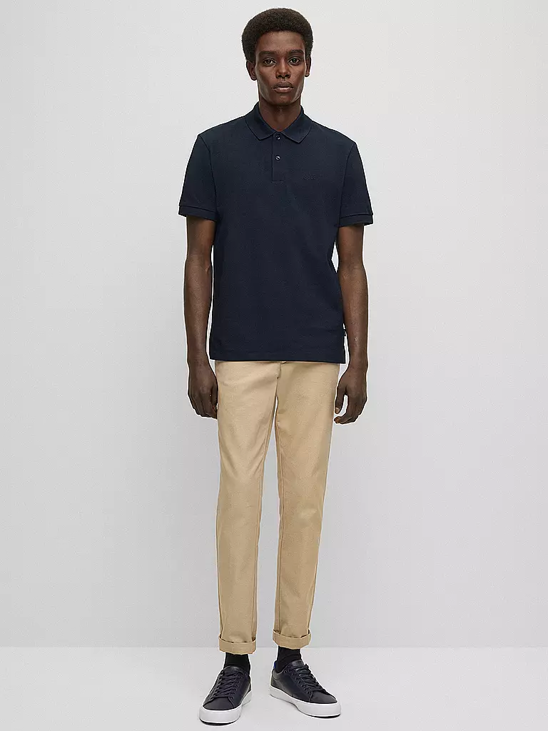 BOSS | Polo Regular Fit PALLAS | dunkelblau