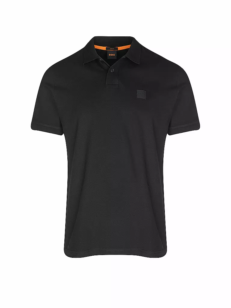 BOSS | Polo Slim Fit PASSENGER | schwarz