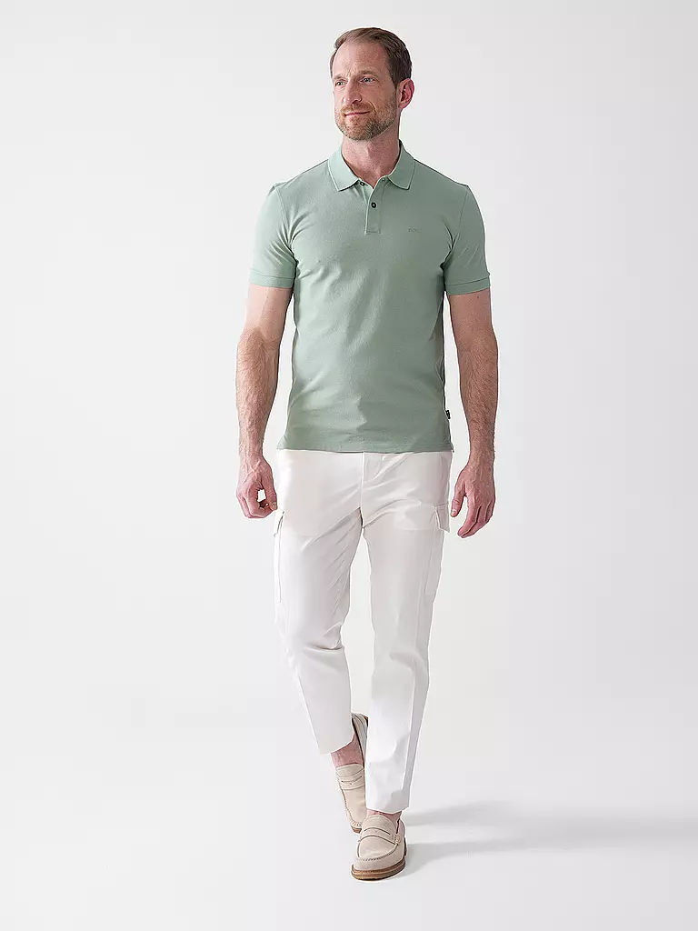 BOSS | Poloshirt coupe droite PALLAS | hellgrün