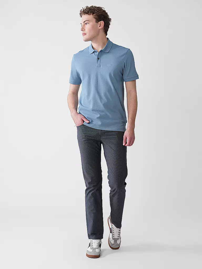 BOSS | Poloshirt coupe droite PALLAS | hellblau