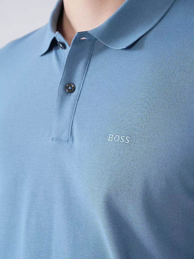 BOSS | Poloshirt coupe droite PALLAS | hellblau
