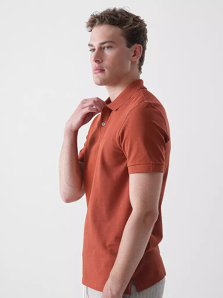 BOSS | Poloshirt coupe droite PALLAS | dunkelrot