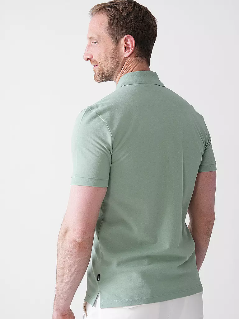 BOSS | Poloshirt coupe droite PALLAS | hellgrün