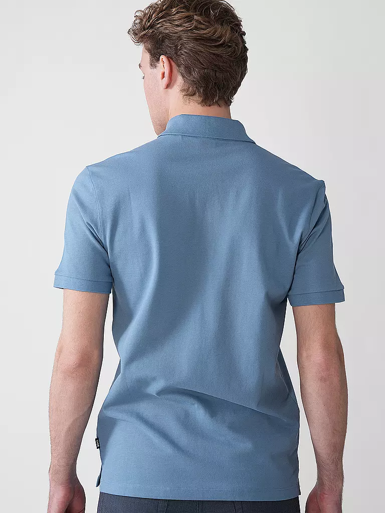 BOSS | Poloshirt coupe droite PALLAS | hellblau