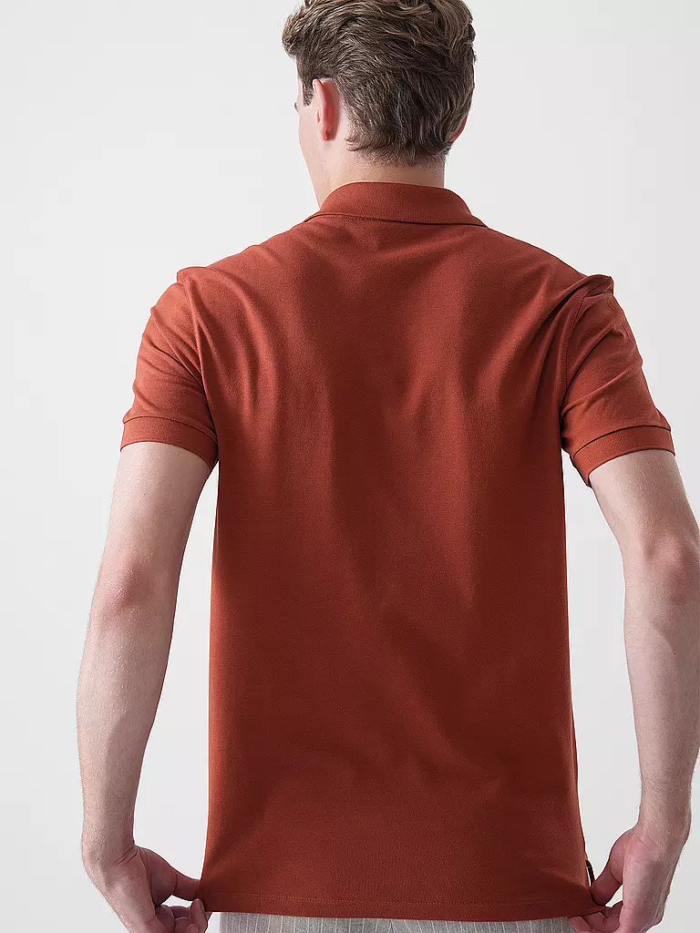 BOSS | Poloshirt coupe droite PALLAS | dunkelrot