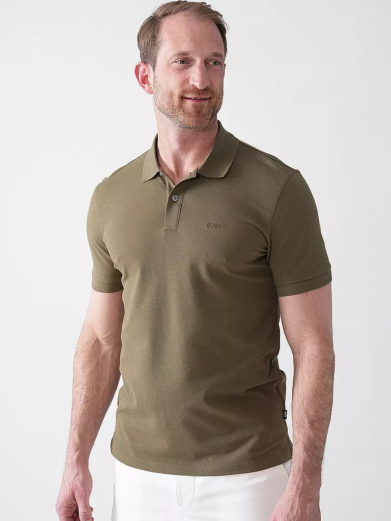 BOSS | Poloshirt coupe regular PALLAS | olive