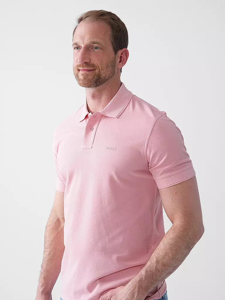 BOSS | Poloshirt Coupe Standard PRIME | rosa