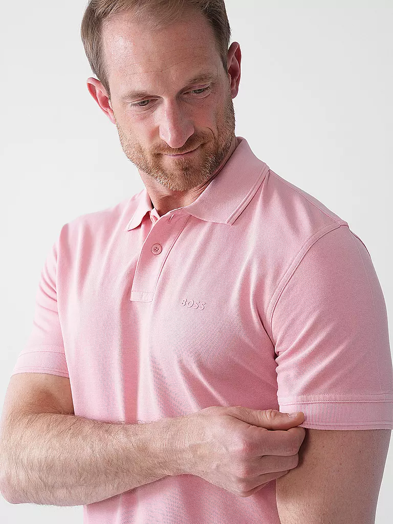 BOSS | Poloshirt Coupe Standard PRIME | rosa