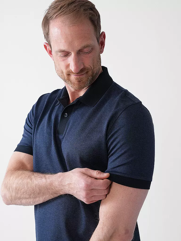 BOSS | Poloshirt H-PARLAY | Bleu foncé
