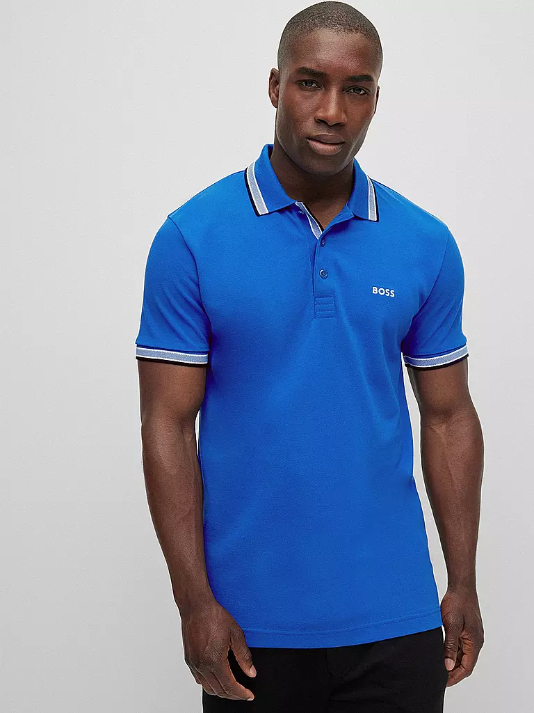 BOSS | Poloshirt Modern Fit Paddy | Bleu