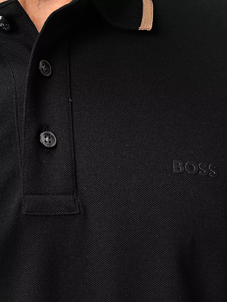 BOSS | Poloshirt PARLAY 190 | Noir