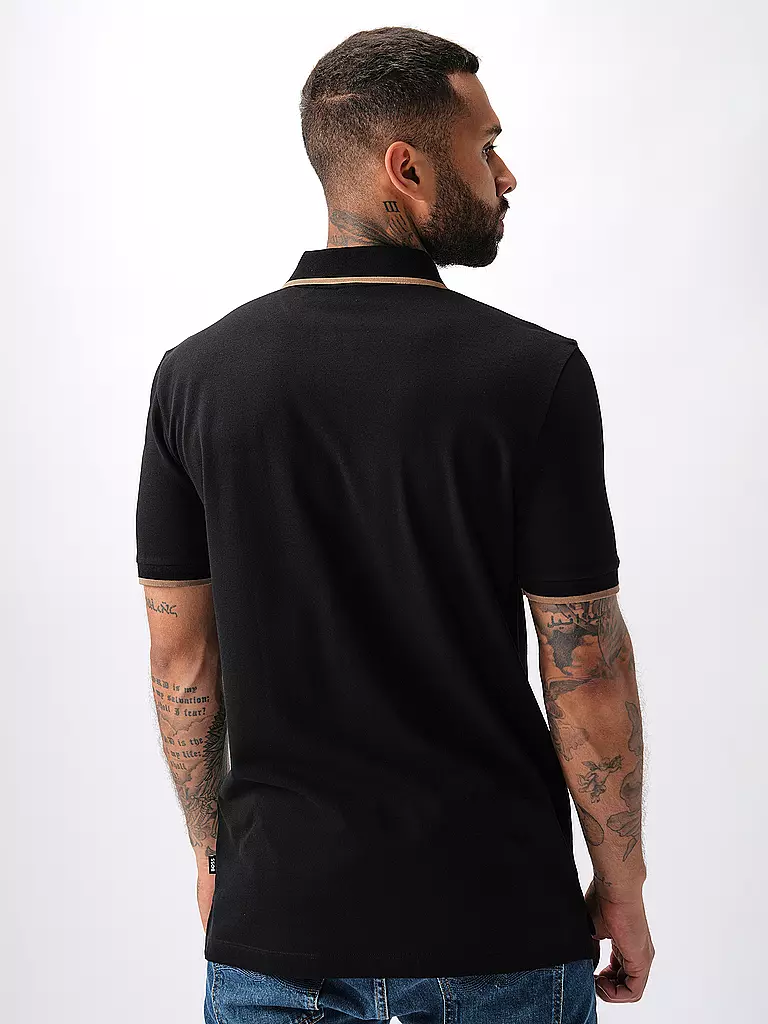 BOSS | Poloshirt PARLAY 190 | Noir