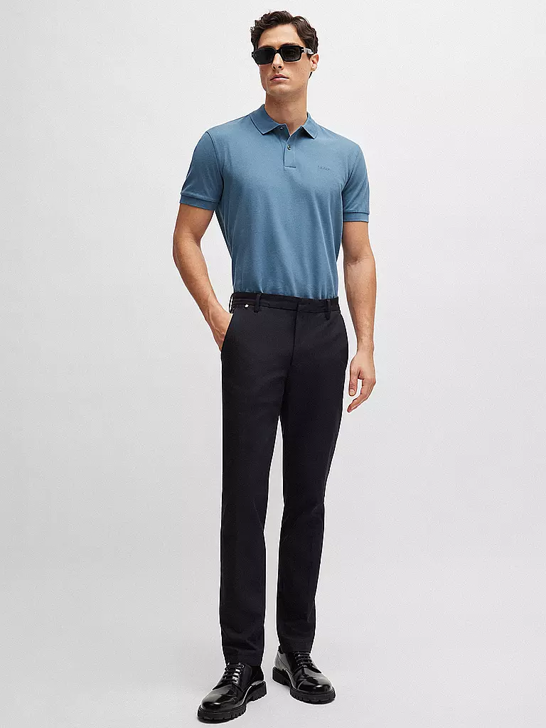 BOSS | Poloshirt Regular Fit PALLAS | Bleu clair