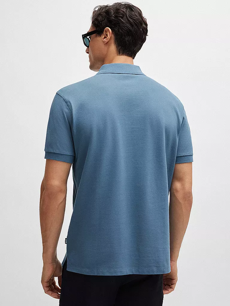 BOSS | Poloshirt Regular Fit PALLAS | Bleu clair