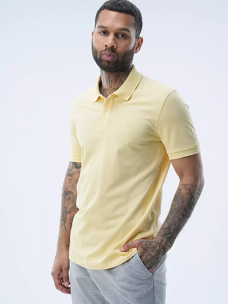BOSS | Poloshirt Regular Fit PALLAS | Jaune