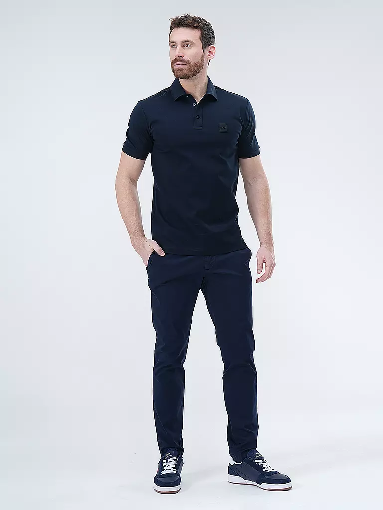 BOSS | Poloshirt Regular Fit PARLY | Bleu foncé