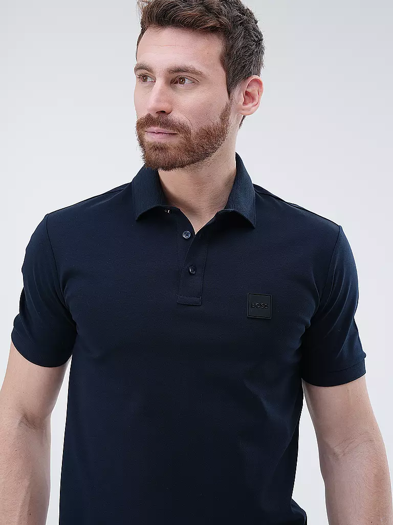 BOSS | Poloshirt Regular Fit PARLY | Bleu foncé