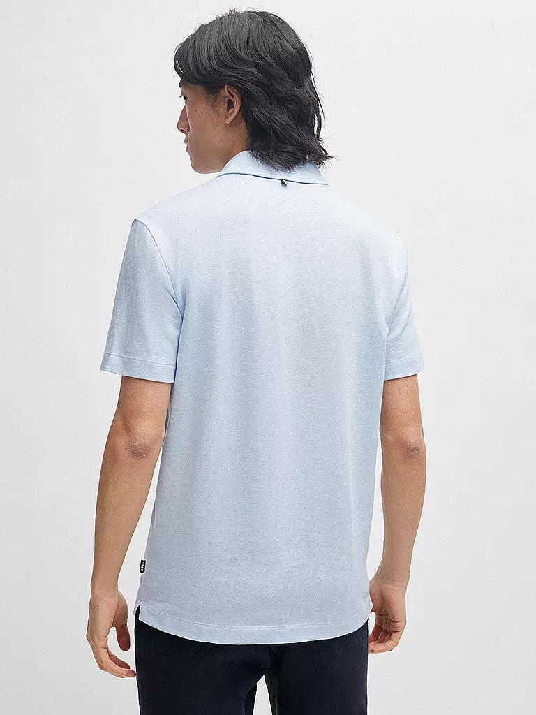 BOSS | Poloshirt Regular FIt PRESS | Bleu clair