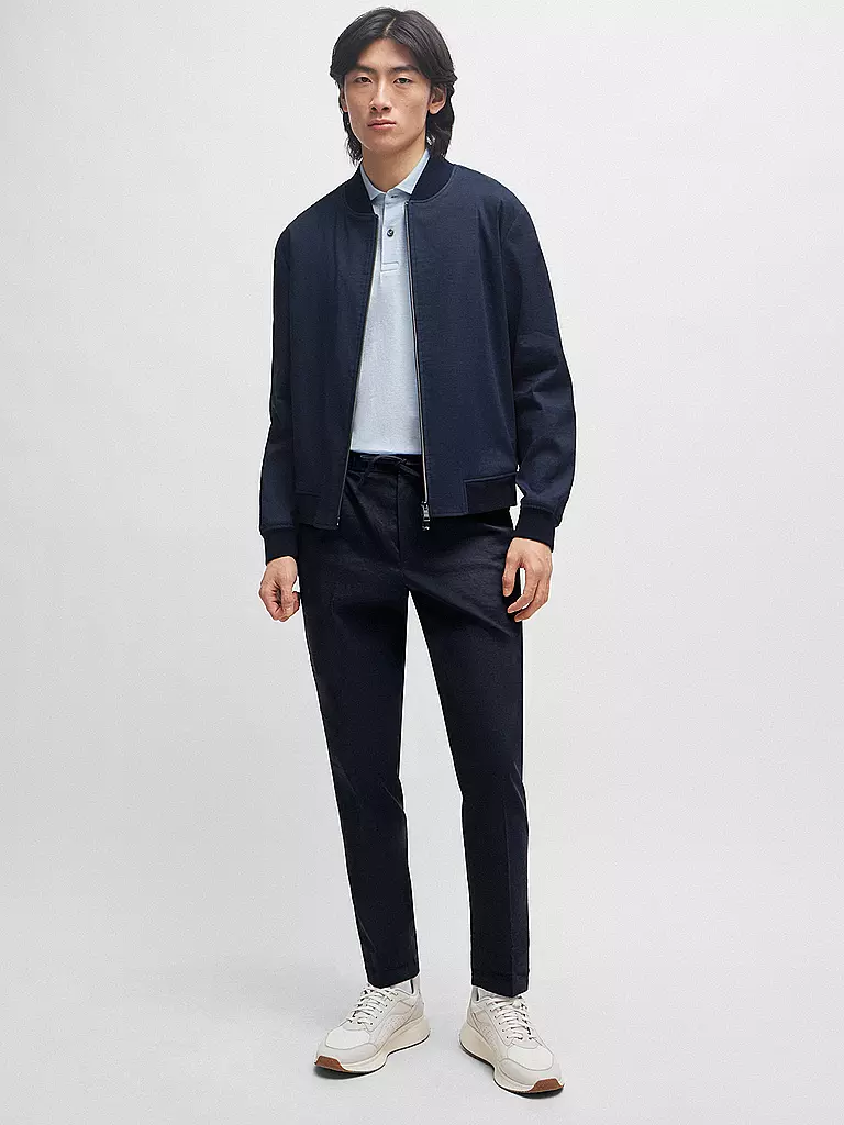 BOSS | Poloshirt Regular FIt PRESS | Bleu clair