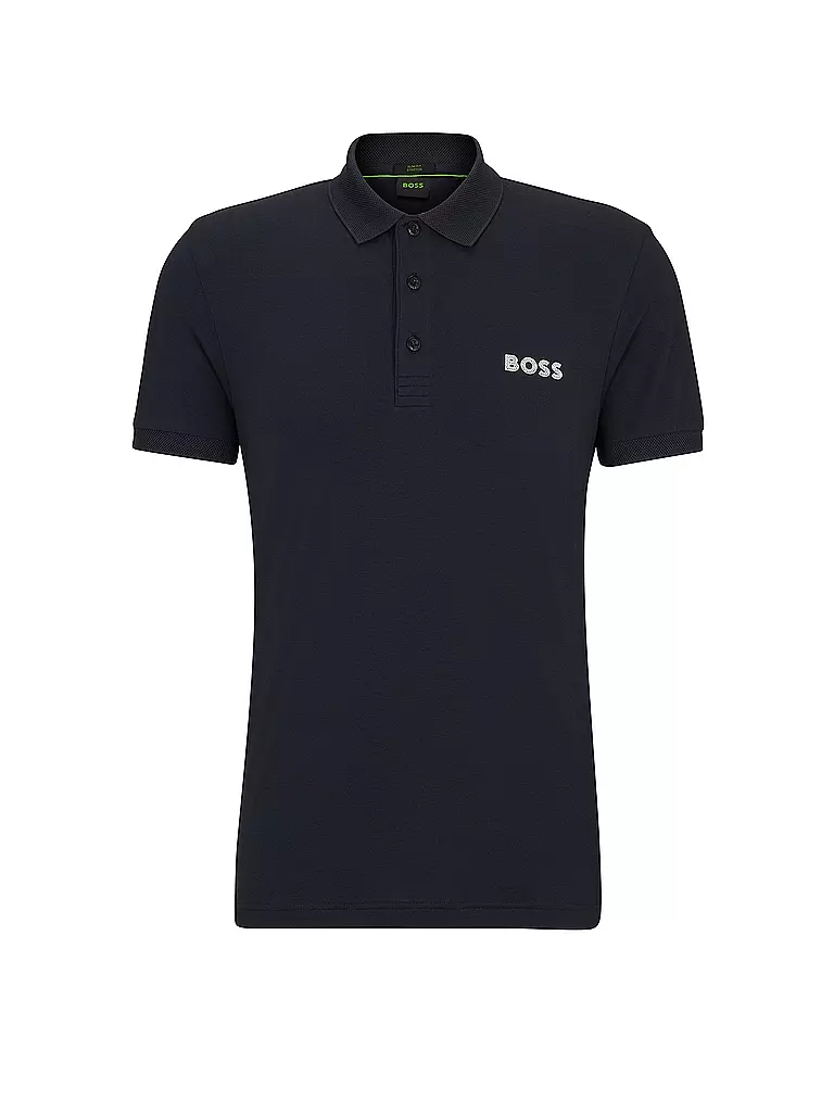 BOSS | Poloshirt Slim Fit PAULE | Bleu foncé