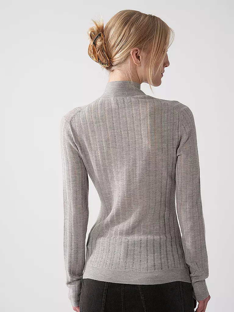 BOSS | Pull à col roulé FATIRAMI | grau