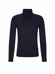 BOSS | Rollkragenpullover Slim Fit MUSSO | Bleu foncé