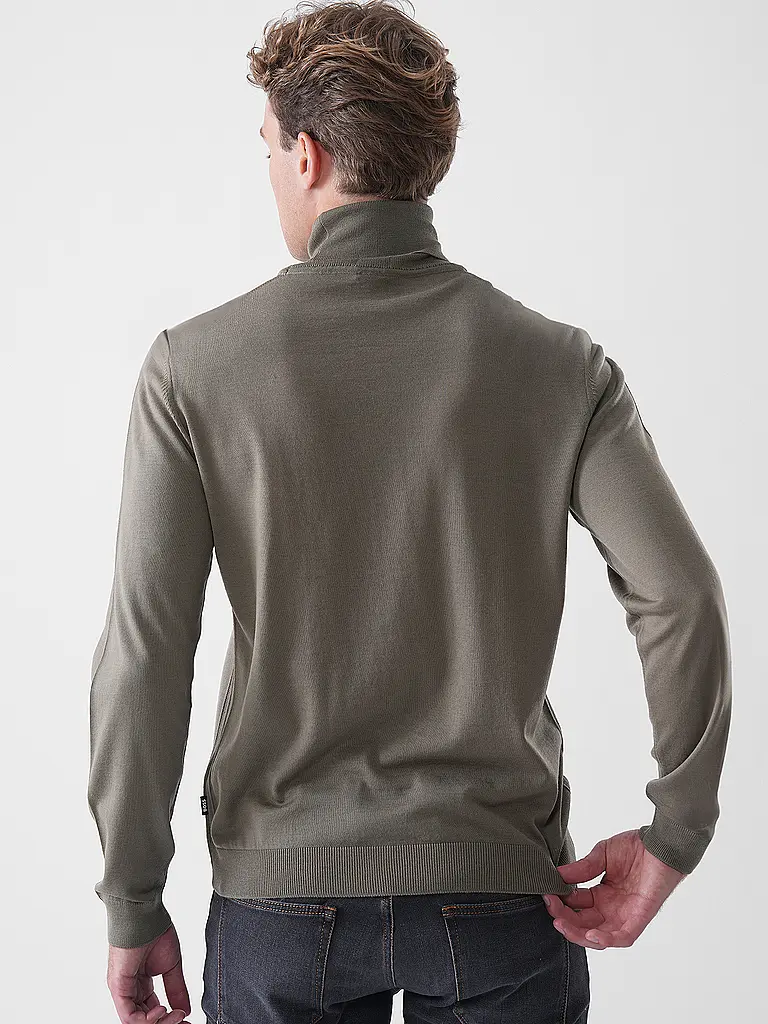 BOSS | Pull à col roulé slim fit MUSSO | 