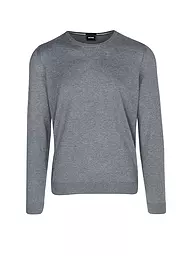 BOSS | Pull coupe slim LENO-P | Gris