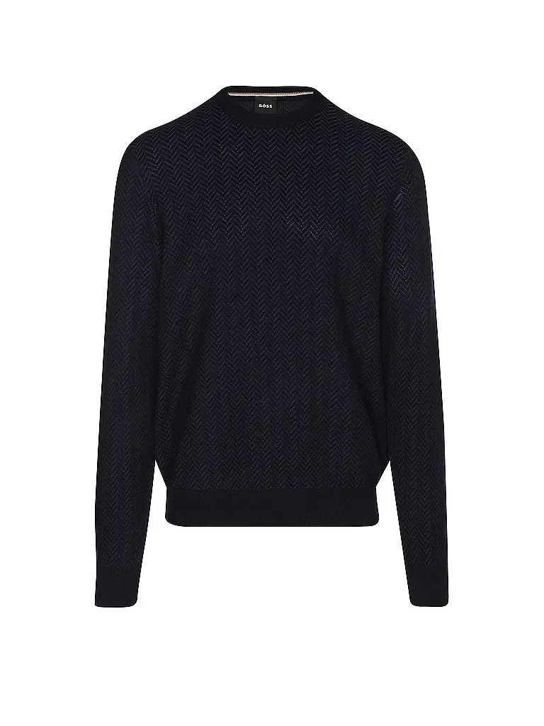 BOSS | Pull H-HABITO | Bleu foncé