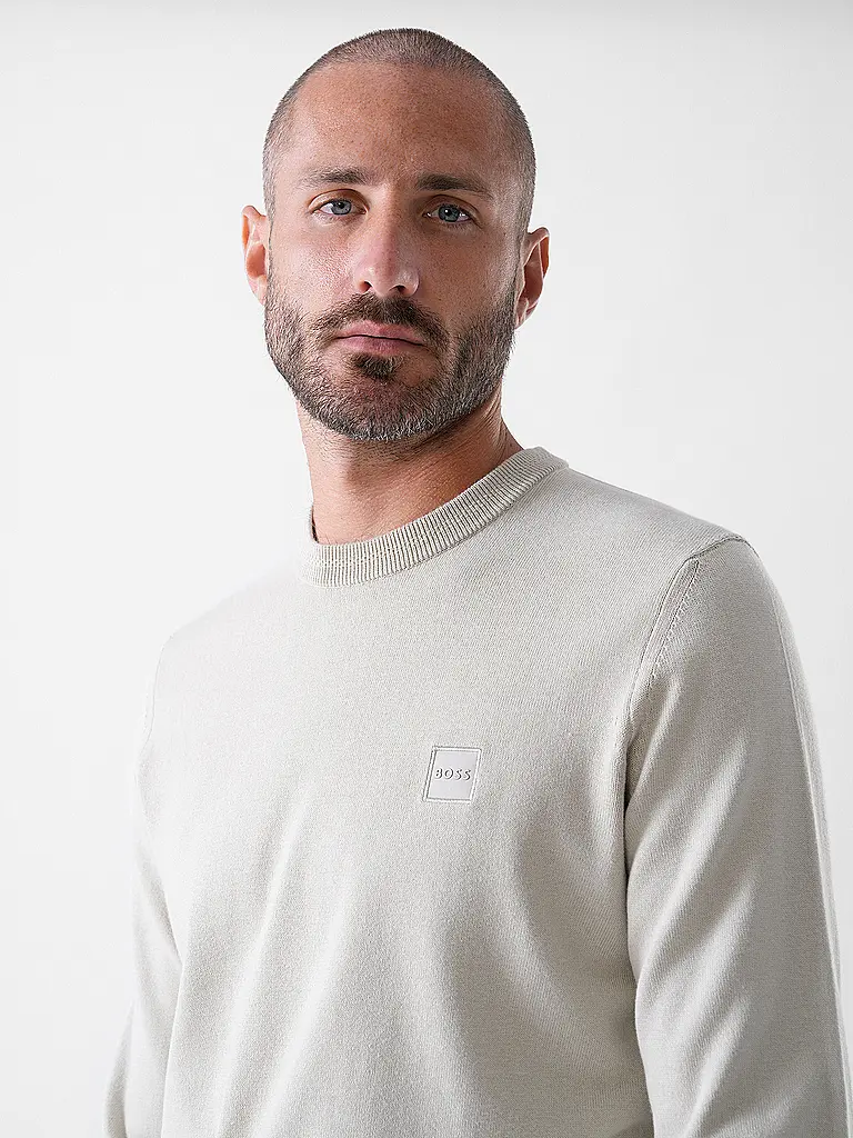 BOSS | Pull KANOVANO | beige