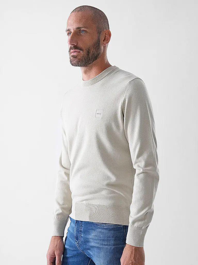 BOSS | Pull KANOVANO | beige