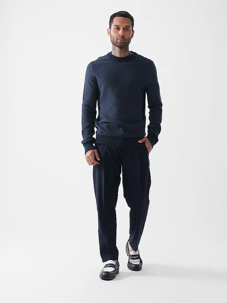 BOSS | Pull KLAPOK | Bleu foncé