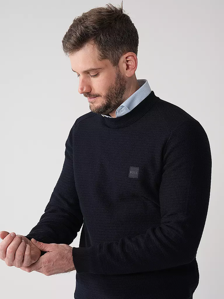 BOSS | Pullover ANION | Bleu