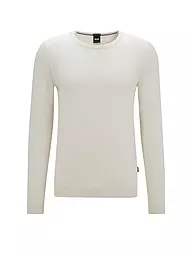 BOSS | Pull coupe slim LENO-P | Crème