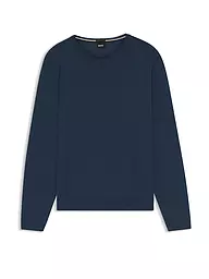 BOSS | Pull coupe slim LENO-P | Bleu