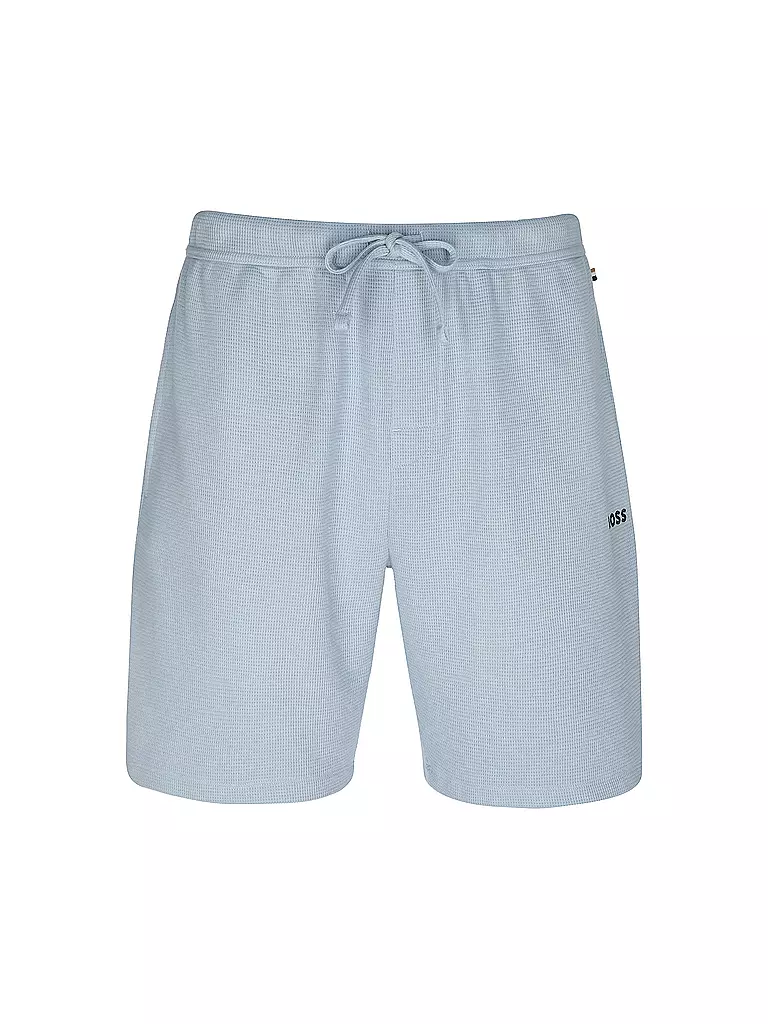 BOSS | Pyjamahose - Shorts | Bleu clair