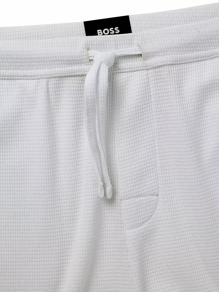 BOSS | Pyjamahose - Shorts | Blanc