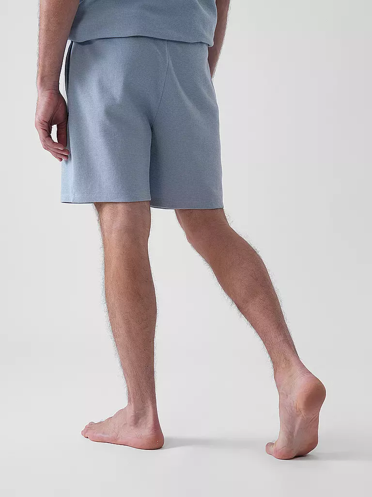 BOSS | Pyjamahose - Shorts | Bleu clair
