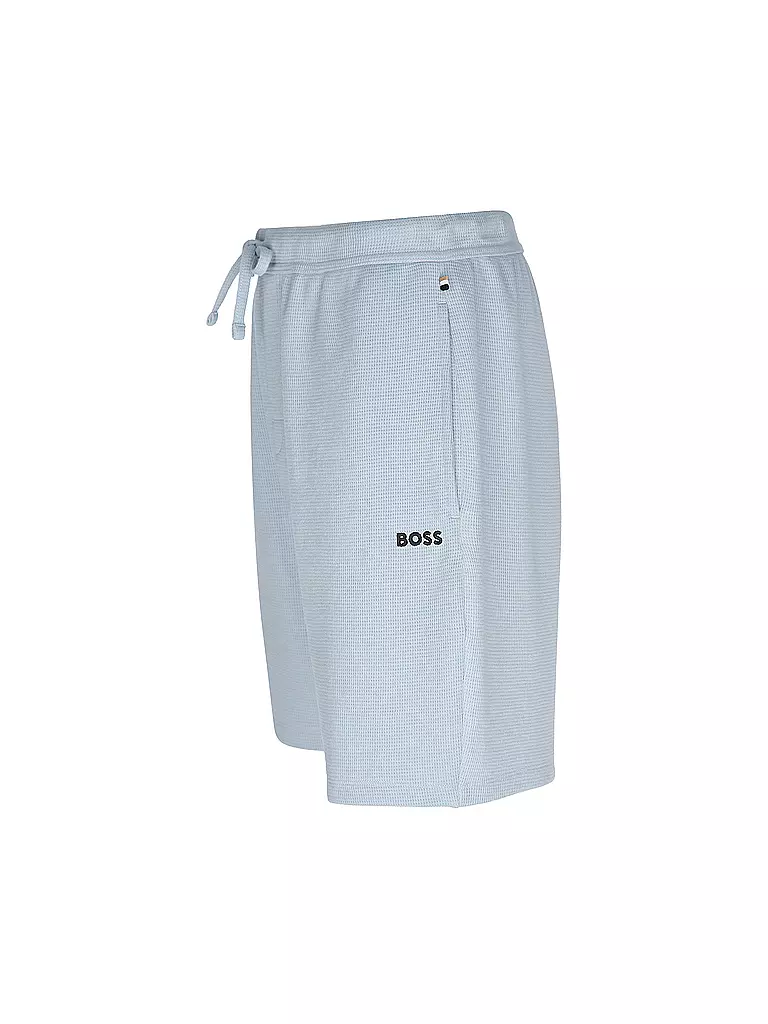 BOSS | Pyjamahose - Shorts | Bleu clair