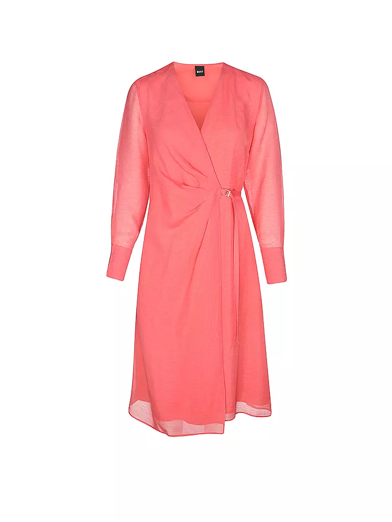 BOSS | Robe midi DOSALA | Rose vif