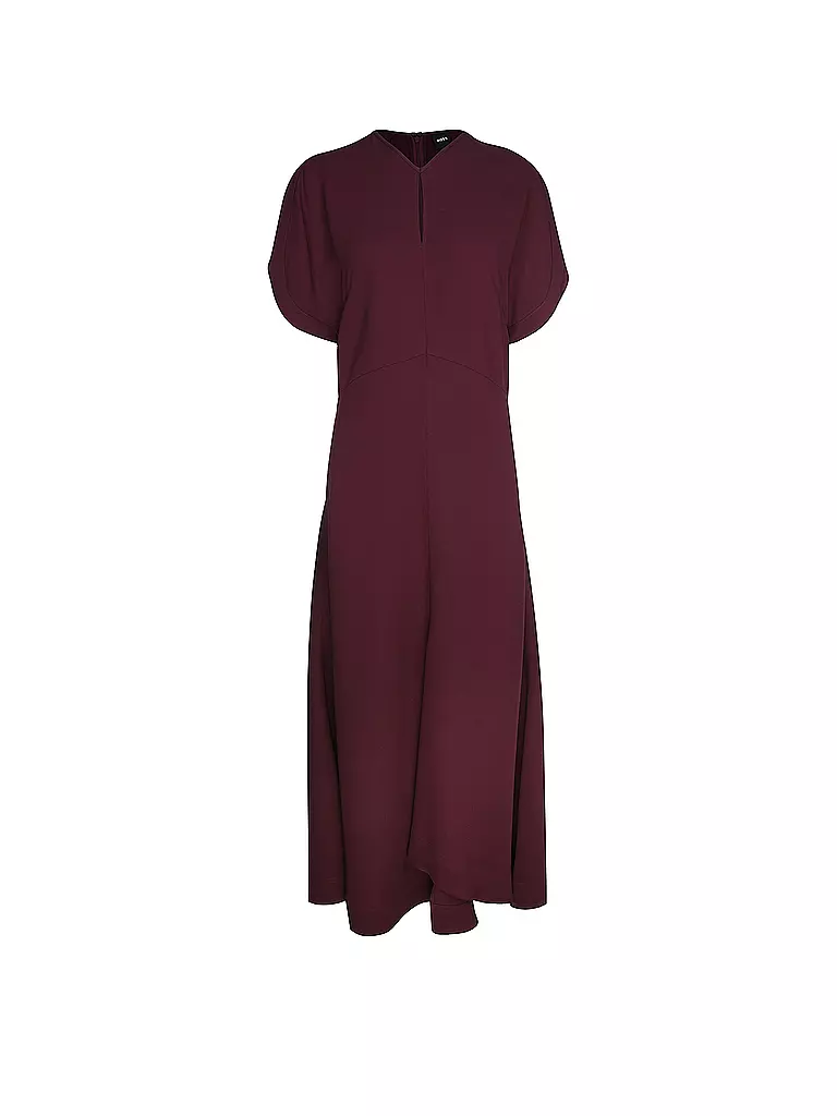 BOSS | Robe midi | Rouge foncé
