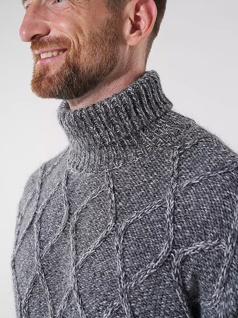 BOSS | Rollkragenpullover ESTUPENDO | Gris