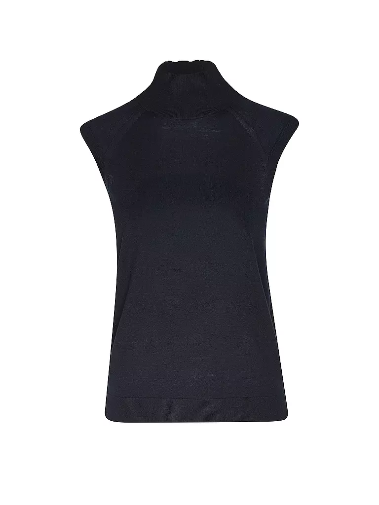 BOSS | Rollkragenpullover FIPINI | Bleu foncé