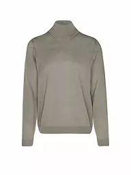 BOSS | Rollkragenpullover Slim Fit MUSSO | Vert