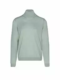 BOSS | Rollkragenpullover Slim Fit MUSSO | Vert clair