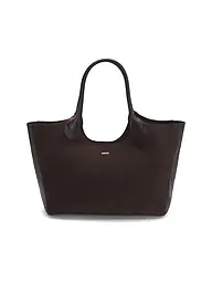 BOSS | Sac en cuir - Sac bandoulière LENAH TOTE | Rouge foncé