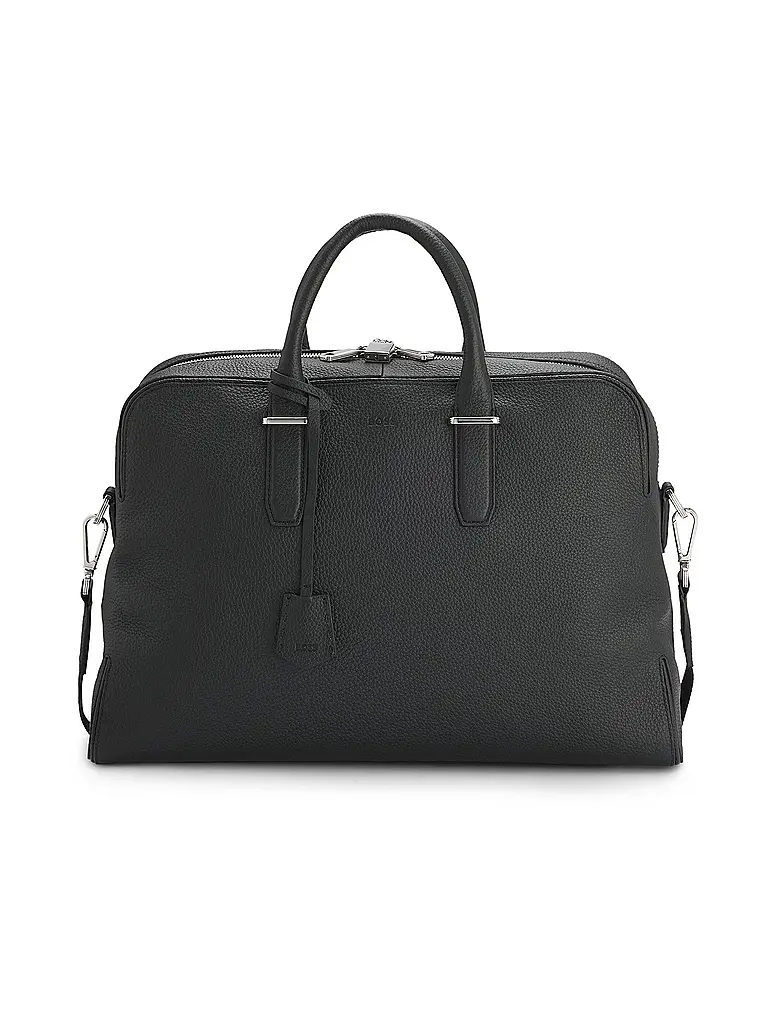 BOSS | Sac en cuir - Sac de voyage MADISON | Noir